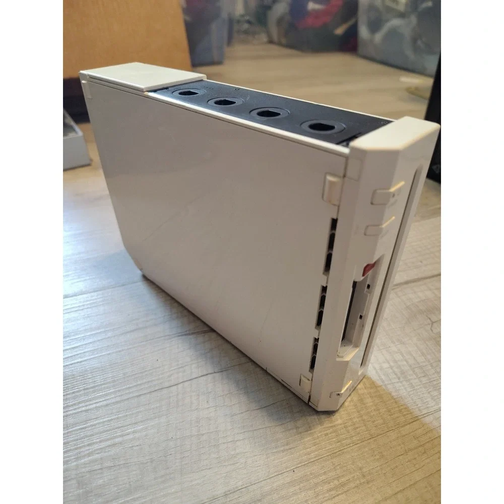 Nintendo Wii Video Game Console ONLY White RVL-00l Tested and Working No Control